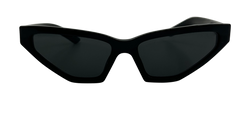 Prada Gafas Cat Eyes, Acetato, Negro,140,2*